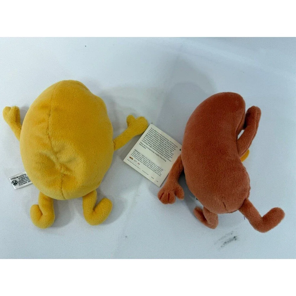Vintage RARE Pair of Pharmeucutical Actos Ploglitazone HCI Bean Bag dolls NWT - Picture 2 of 4